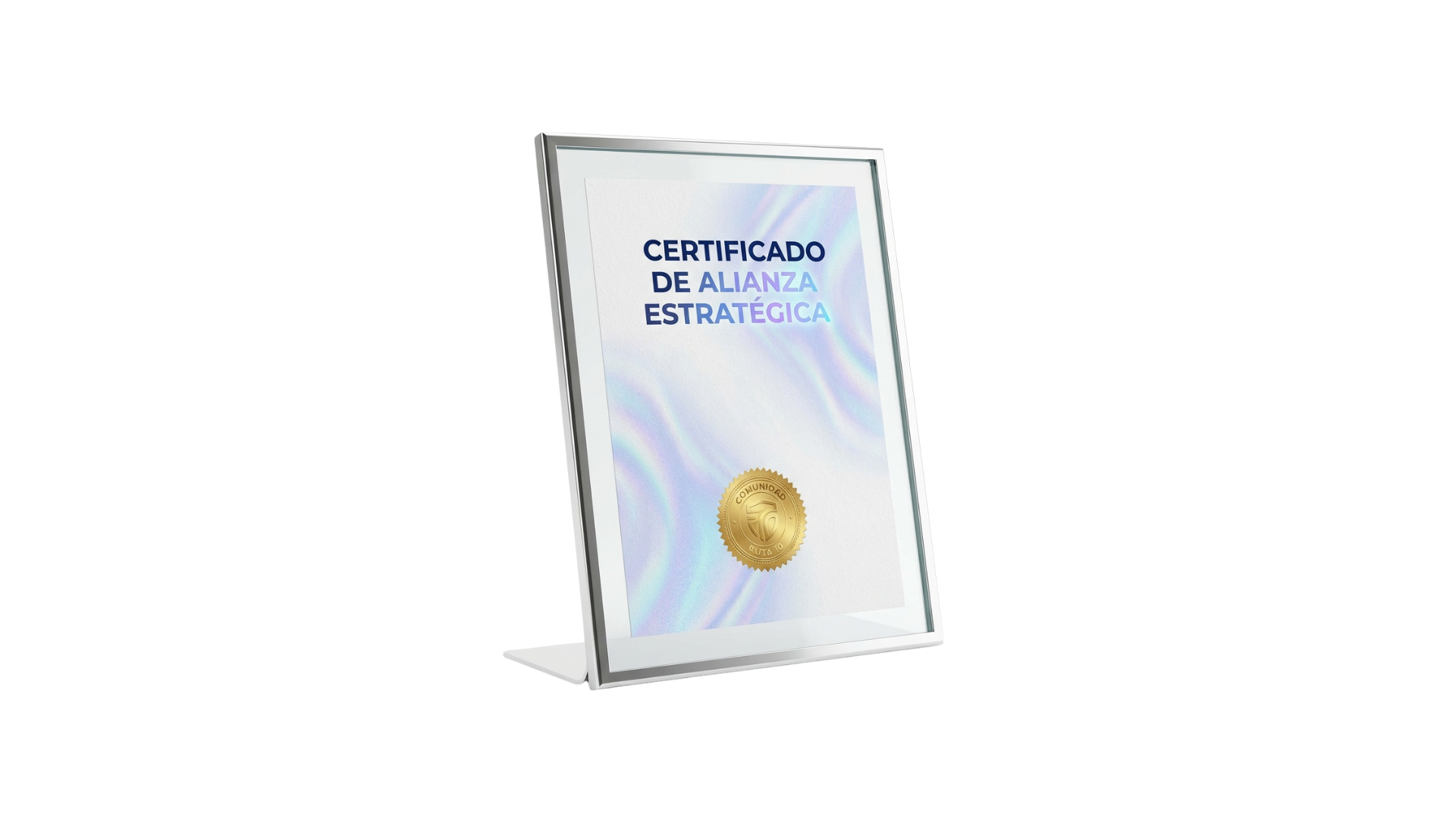 Certificado de participación y culminación